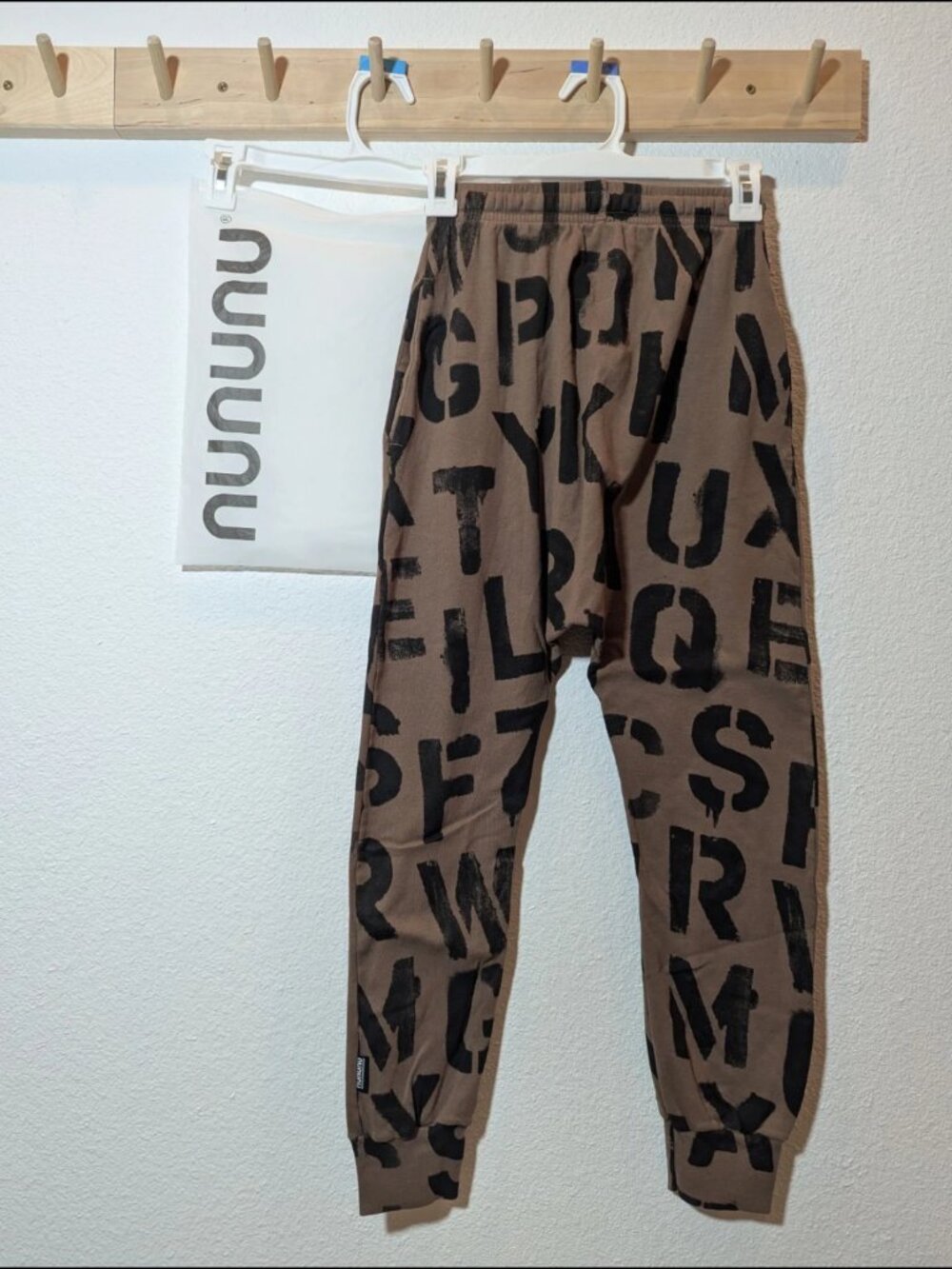 nununu - baggy light pant 100 cotton drop crotch - Picture 2 of 6
